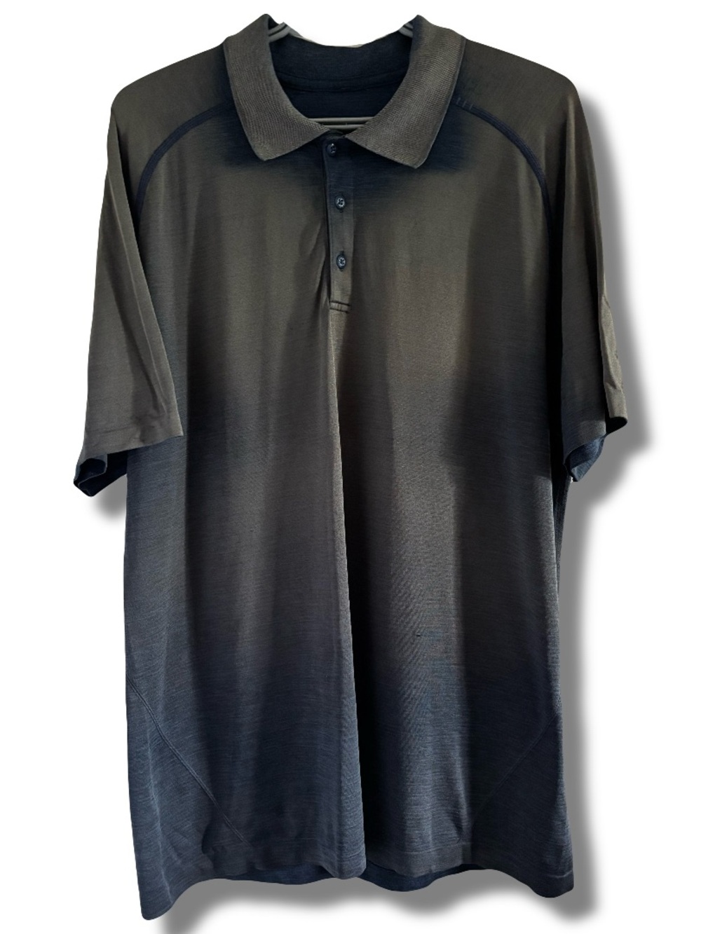Lululemon Metal Vent Polo Gradient Blue Grey Colourway Size Large